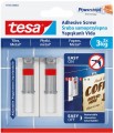 TESA PowerStrips Śruba samoprzylepna regulowana do płytek i metalu 2x3kg
