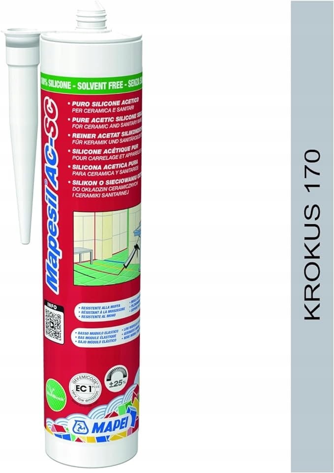 SILIKON Mapei Mapesil AC 310ml - Krokus 170