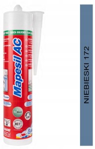 SILIKON Mapei Mapesil AC 310ml - Niebieski 172