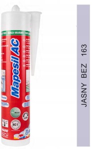 SILIKON Mapei Mapesil AC 310ml - Jasny Beż 163