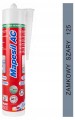 SILIKON Mapei Mapesil AC 310ml - Zamkowy Szary 125