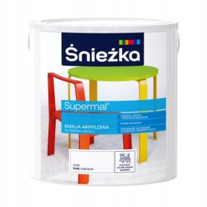 ŚNIEŻKA Eko Supermal A300 BIAŁA Półpołysk 2,5l