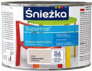 ŚNIEŻKA Eko Supermal A303 CAPPUCINO Półpołysk 0,4l