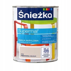 ŚNIEŻKA Eko Supermal A303 CAPPUCINO Półpołysk 0,8l