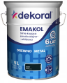Dekoral Emakol Strong emalia olejno-alkidowa czarny połysk 5L