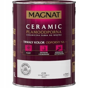 MAGNAT Ceramic 5l Farba ceramiczna SZARY PIRYT C29