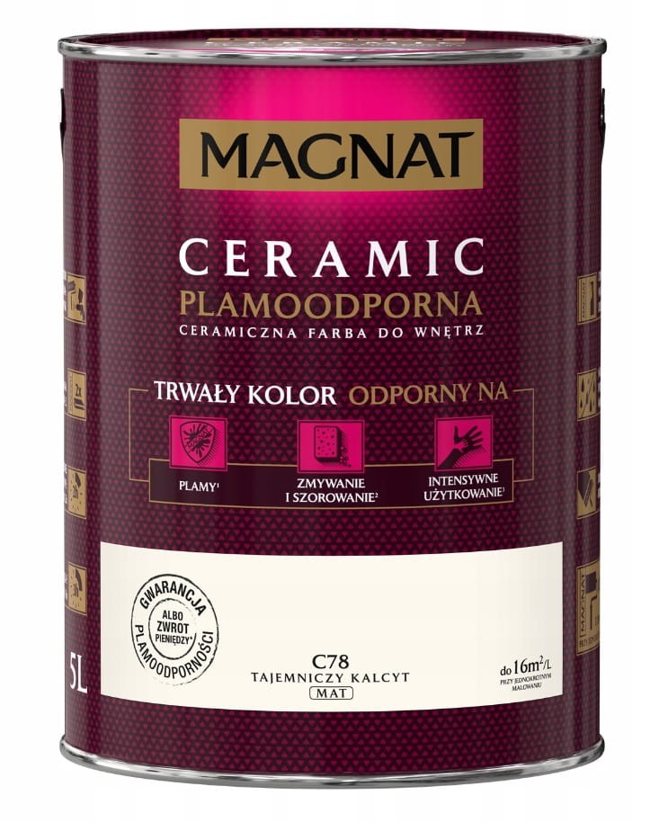 MAGNAT Ceramic Farba plamoodporna tajemniczy kalcyt C78 5L
