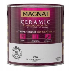 MAGNAT Ceramic Farba plamoodporna surowy hematyt C70 2,5L