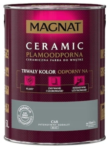 MAGNAT Ceramic Farba plamoodporna intensywny sodalit C68 5L