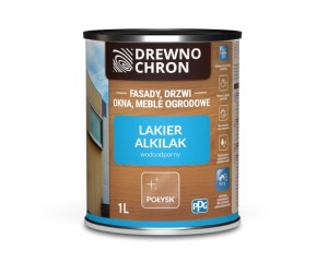 Drewnochron Alkilak 1L Połysk lakier zewnętrzny