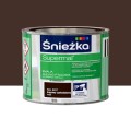Śnieżka Supermal Emalia 0,2l Brąz Czekolada MAT RAL 8017