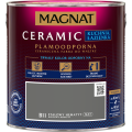 MAGNAT Ceramic Farba plamoodporna Kuchnia Łazienka grafitowoszara B11 stalowy hematyt mat 2,5L