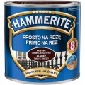 Farba Hammerite Prosto Na Rdzę ciemnobrązowy połysk 0,25L