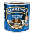 Farba Hammerite Prosto Na Rdzę brązowy połysk 0,25L