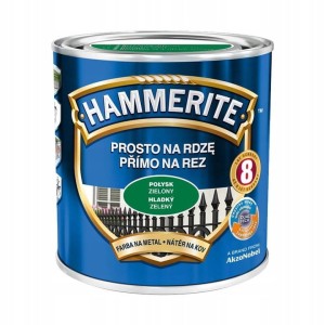 HAMMERITE Prosto na Rdzę 2,5L Zielony połysk