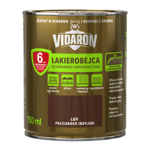 VIDARON Lakierobejca ochronno-dekoracyjna palisander indyjski L09 750ml