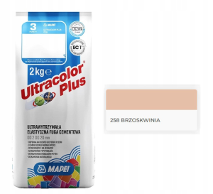 Mapei fuga ULTRACOLOR PLUS 258 BRZOSKWINIA 2KG