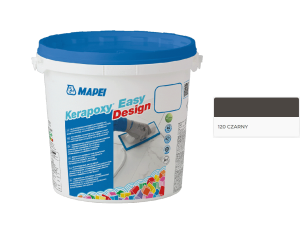 Mapei Kerapoxy Easy Design - Uniwersalna fuga epoksydowa 3kg Czarny 120