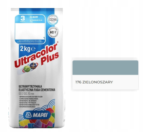 Mapei fuga ULTRACOLOR PLUS 176 ZIELONOSZARY 2KG