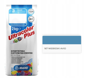 Mapei fuga ULTRACOLOR PLUS 167 NIEBIESKI AVIO 2KG