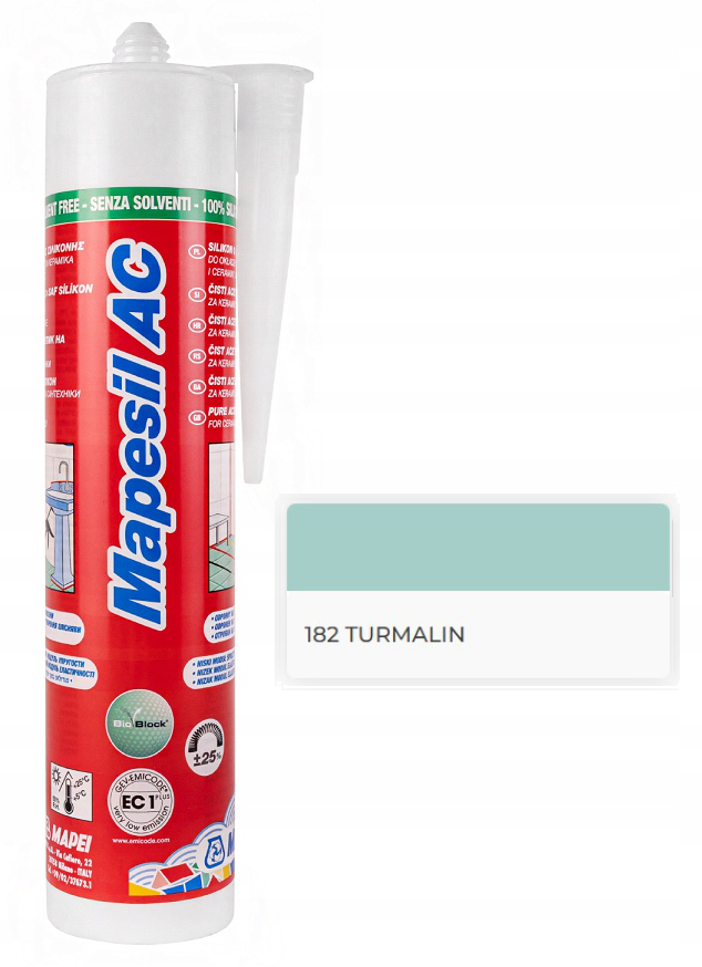 SILIKON Mapei Mapesil AC 310ml - Turmalin 182