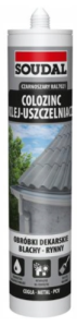 SOUDAL Colozinc  Klej do blach CZARNOSZARY 280ml