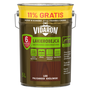 VIDARON Lakierobejca ochronno-dekoracyjna palisander królewski L08 5L
