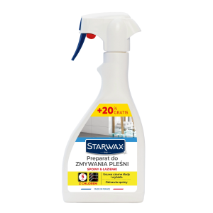 STARWAX Preparat do zmywania pleśni Spoiny & Łazienki 500ml +20% Gratis