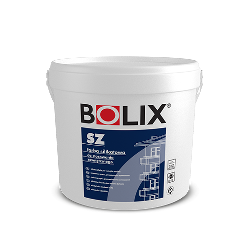 BOLIX SZ Elewacyjna farba silikatowa na zewnątrz Baza 30 10L Biała