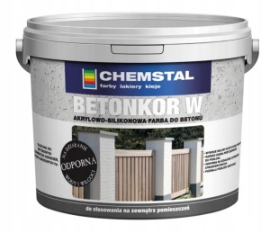 CHEMSTAL Farba do betonu BETONKOR W Biały 3L