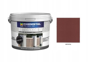 CHEMSTAL Farba do betonu BETONKOR W Czerwony 3L