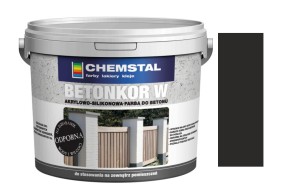 CHEMSTAL Farba do betonu BETONKOR W Czarny 5L