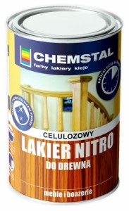 CHEMSTAL Lakier NITRO TM Celulozowy Bezbarwny Połysk 5L