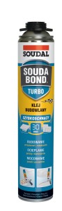 SOUDAL Klej budowlany szybkoschnący Soudabond TURBO 750ml Pistoletowy
