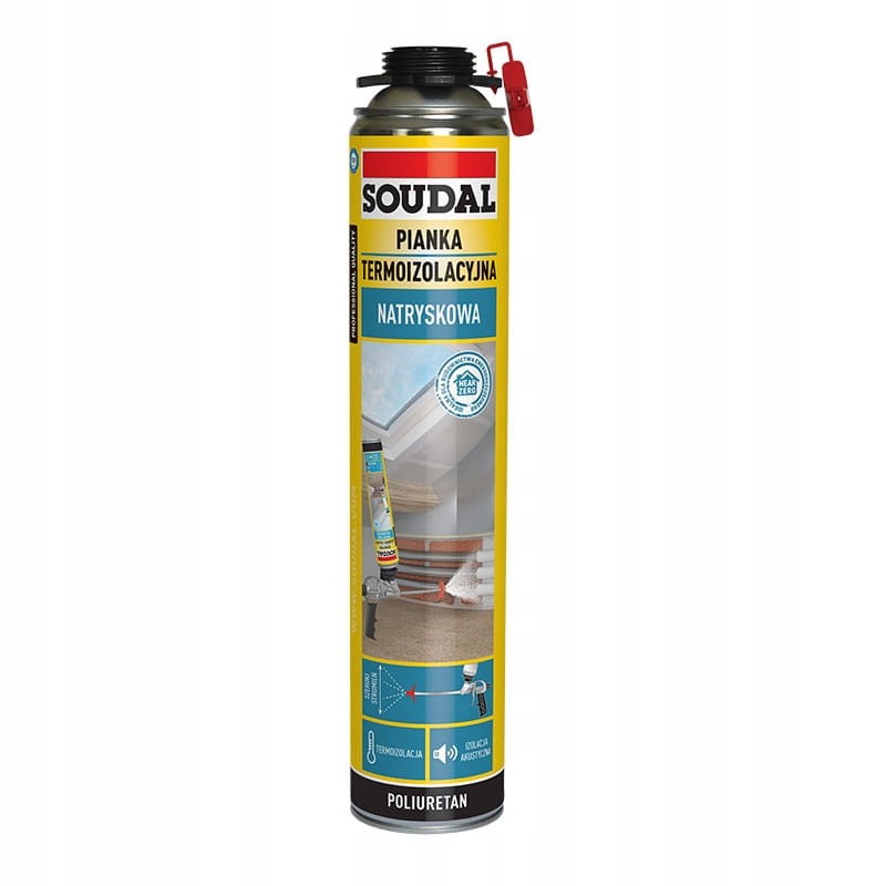 SOUDAL Pianka pistoletowa termoizolacyjna natryskowa 700ml