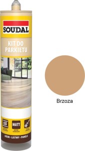 SOUDAL Kit uszczelniacz do parkietu 280ml Brzoza