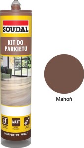 SOUDAL Kit uszczelniacz do parkietu 280ml Mahoń