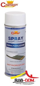 CHAMPION Farba podkładowa 400ml BIAŁY