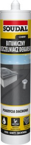 SOUDAL Bitumiczny Uszczelniacz Dekarski Czarny 280 ML