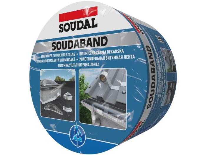 SOUDAL Bitumiczna taśma dekarska uszczelniająca SOUDABAND 75mm x 10m