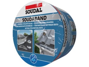SOUDAL Bitumiczna taśma dekarska uszczelniająca SOUDABAND 75mm x 10m
