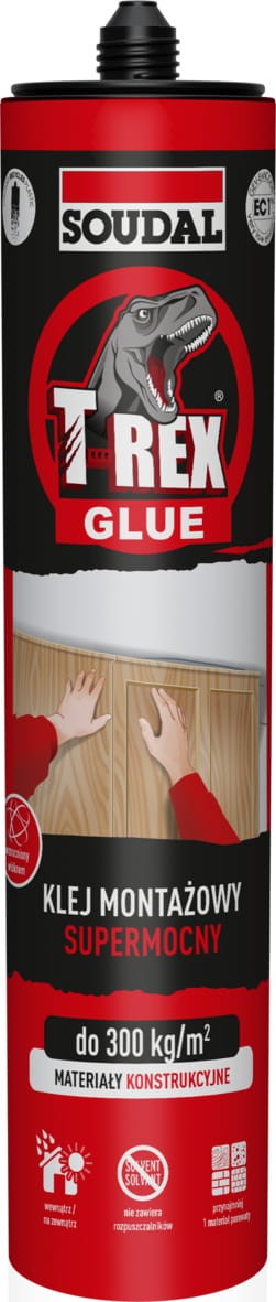 SOUDAL Klej montażowy super mocny T-REX 310ml