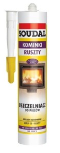 SOUDAL Uszczelniacz do pieców 300ml do 1500 st C