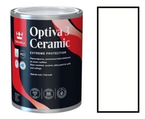 TIKKURILA Optiva Ceramic Matt 3 0,9l KOLOR S 0300-N