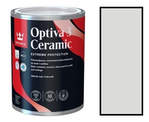 TIKKURILA Optiva Ceramic Matt 3 0,9l KOLOR S 1500-N