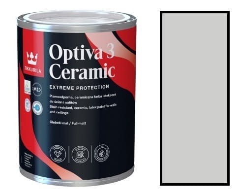 TIKKURILA Optiva Ceramic Matt 3 0,9l KOLOR S 2000-N