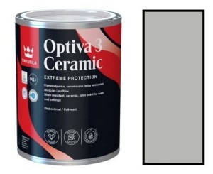 TIKKURILA Optiva Ceramic Matt 3 0,9l KOLOR S 3000-N
