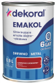 DEKORAL Emakol Strong emalia do drewna i metalu 0,9l Czerwony Karminowy