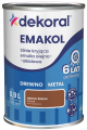 DEKORAL Emakol Strong emalia do drewna i metalu 0,9l Orzech Średni