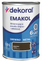 DEKORAL Emakol Strong emalia do drewna i metalu 0,9l Brązowy